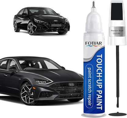 Phantom Black(S3/S3B) Touch up Paint for Hyundai-Exact Match Scratch Repair Kit 2-In-1 Premium Car Paint Pen for Chips & Nicks