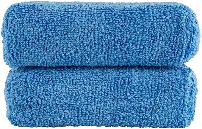 Chemical Guys Premium Grade Microfiber Applicator Pads - 2 Pack - Ultra-Soft Foam Core Detailing Pads for Wax, Sealant, Dressing, Interior & Exterior Car Care (MIC_292_02)