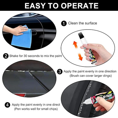 Carbon Black (416) for BMW Touch Up Paint Pen - Exact OEM Color Match Scratch Repair Kit - Compatible with X5, X6, 5 Series, 3 Series