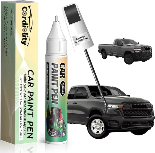Granite(PAU/LAU) Touch Up Paint Pen for Dodge,Car Paint Scratch Repair Pen Quick and Easy Fix Auto Paint Scratch