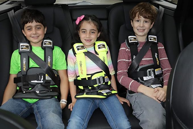 RideSafer Gen 5 - Small Blue, Lightweight, Compact, Portable Car Seat - Perfect for Travel and Everyday Child Safety
