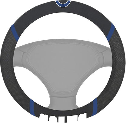 FANMATS NFL Unisex-Adult Embroidered Steering Wheel Cover