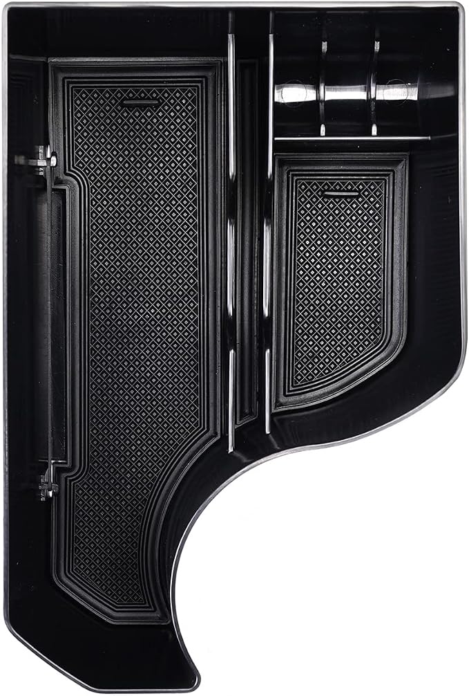 Autorder Center Console Organizer for 2023 2024 2025 2026 Kia NIRO Accessories Gear Shift Storage Box Gear Shifter Insert Tray with Black Mats