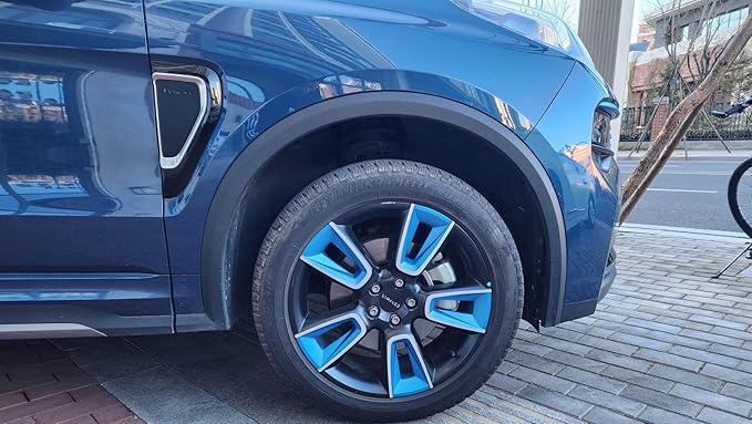 EASTUP Premium Metallic Acrylic Enamel Wheel Paint Flash Medium Blue - Brilliant Finish, High Durability, Fade-resistant, Quick Drying Rim Coating Spray Paint.
