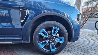 EASTUP Premium Metallic Flash Light Blue Acrylic Enamel Wheel Paint - Brilliant Finish, High Durability, Fade-resistant, Quick Drying Rim Coating Spray Paint.