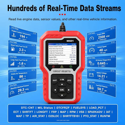 Panlong OBD2 Scanner Specialized for Toyota/Lexus/Scion Engine ABS SRS Transmission Full System Code Reader Professional OBDII Diagnostic Tool
