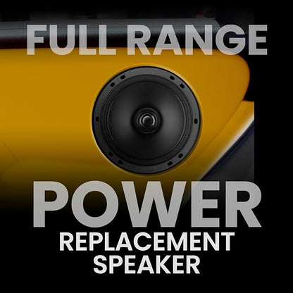 BOSS Audio Systems BRS65 6.5 Inch Replacement Car Door Speaker - 80 Watts Max, Sold Individually