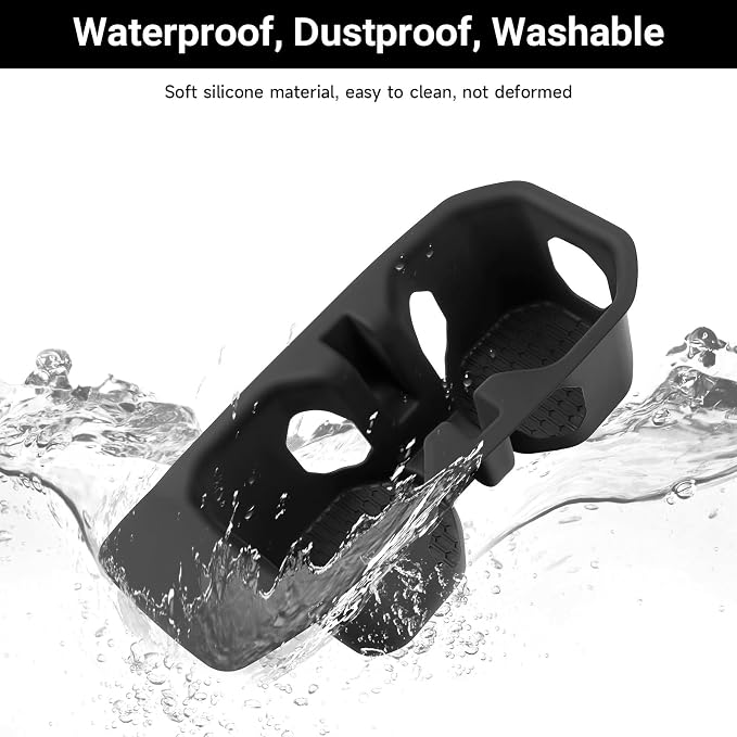Cup Holder Inserts Coaster for 2018-2024 2025 2026 Jeep Wrangler JL JLU 4XE Accessories Car Cup Holder Coaster for 2020-2026 Jeep Gladiator JT Accessories Non-Slip