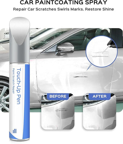 25D/26G Snowflake White Pearl Tricoat Touch Up Paint Compatible with Mazda Exact Match Chips and Nicks Touch Up
