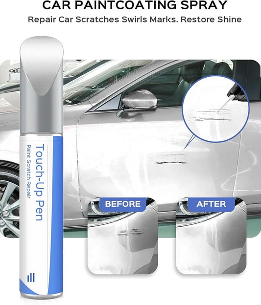 25D/26G Snowflake White Pearl Tricoat Touch Up Paint Compatible with Mazda Exact Match Chips and Nicks Touch Up