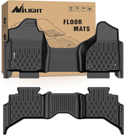 Nilight TPE Floor Mats for Dodge Ram 1500 Quad Cab 2013-2018, Dodge Ram 1500 Classic Quad Cab 2019 2020 2021 2022 2023 2024 (NOT for New Body) All Weather Custom Fit Heavy Duty Floor Liners