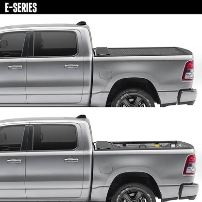 RealTruck Roll-N-Lock E-Series Retractable Truck Bed Tonneau Cover | RC223E | Fits 2019 - 2025 Chevy/GMC Silverado/Sierra, works w/ MultiPro/Flex tailgate (w/o Carbon Pro Bed) 5' 10" Bed (69.9")