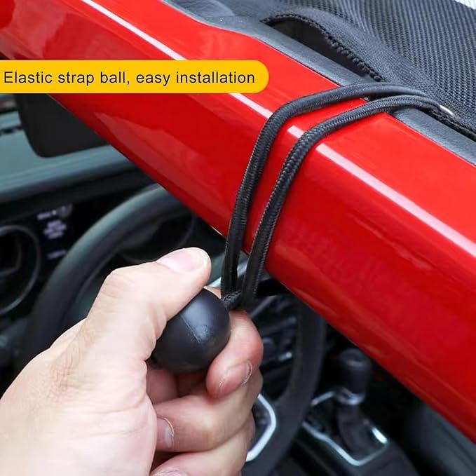 Mesh Storage Bag Kayak Storage Compartments Set Attaches to Kayak Seat,Boat Suspended Storage Organizer with 4 pcs Elastic Ring (12 INCH-3Pockets)