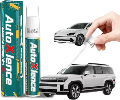 Serenity White Pearl(W6H) Touch Up Paint Compatible with Hyundai Car Paint Pen Scratch Repair Automotive Scratch Remover Fix Exact Color Match
