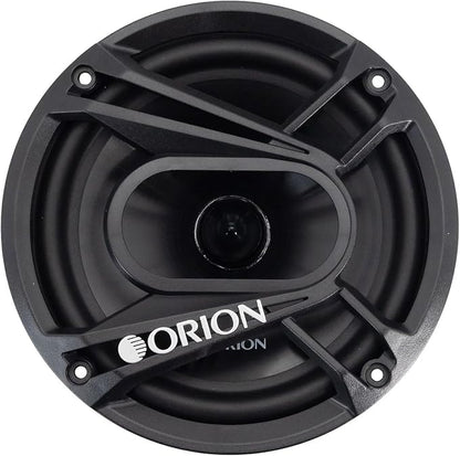 ORION Cobalt Series CB65C 2-Way Car Audio Component System - 6.5” Speakers, Full Range, Enhanced Bass, 280W, 4 Ohms, Easy Installation, 1” Silk Dome Tweeter, External Passive Crossover (Pair)