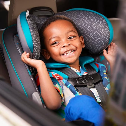 Disney Baby Grow and Go All-in-One Convertible Car Seat, Infant to Toddler Carseat, Mickey Sprinkle