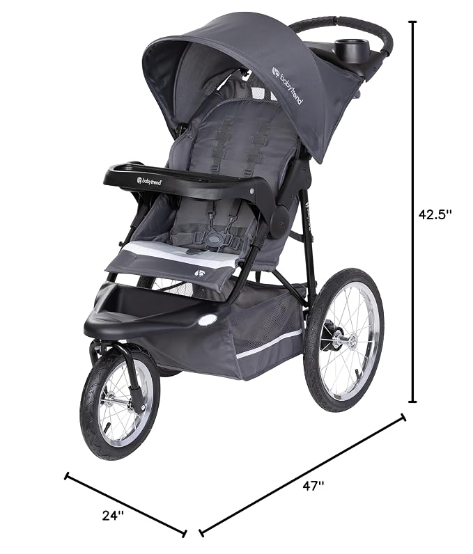 Baby Trend Expedition® Jogger, Dash Grey
