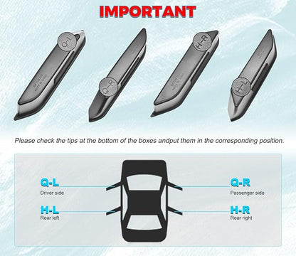 2025 Upgrade 4 PCS Door Handle Storage Box Compatible with Ford Bronco 2021-2026 (Not for Sport/2 Door) No-Slip Storage Box for Ford Bronco accessories 2021-2025 Pockets Storage to Store Minor Things