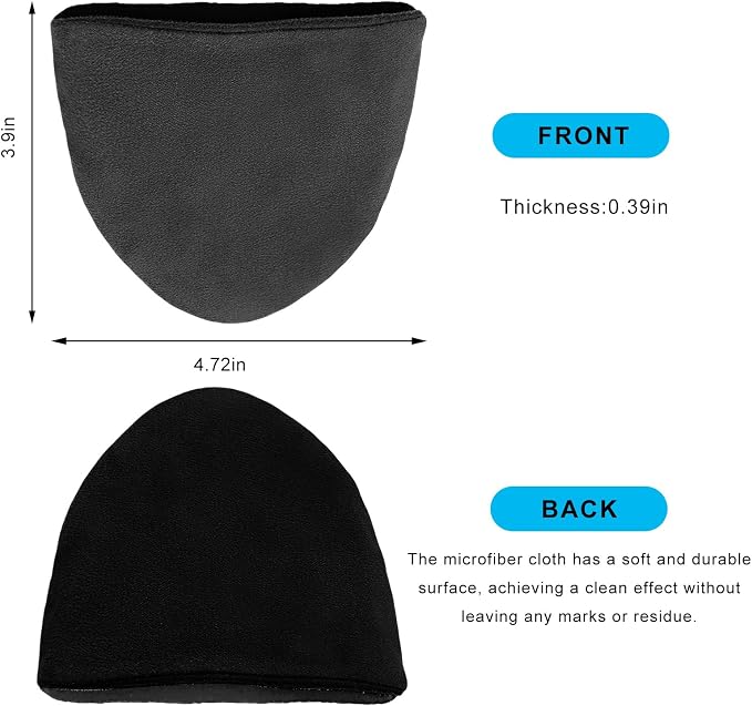 Ohleats Car Screen Cleaner, Microfiber Auto Screen Cleaning Pad, Foldable Touch Screen Cleaner Cloth for Vehicle Dashboard LCD Display, Car Cleaning Kits