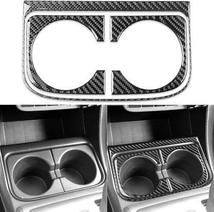 NVCNX Real Premium Carbon Fiber for Toyota 2nd Gen Tacoma Accessories 2010-2015 2011 2012 2013 2014 Car Center Console Organizer Panel Frame Cover Interior Trim Thick Overlay Sticker Decal 3PCs