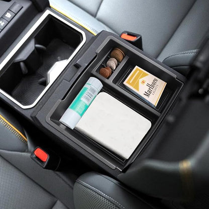 Center Console Organizer for Toyota 2026 2025 2024 Tacoma(4th Gen) Accessories Armrest Box Storage Tray Tidy and Simplify Car Middle Console
