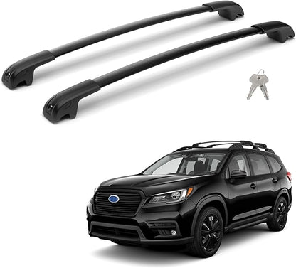 300Lbs Lockable Roof Rack Crossbars Compatible with Subaru Ascent 2019-2026, Heavy Duty Aluminum Anti-Corrosion Cross Bar Fit Luggage Luggage Kayaks Bicycles Snowboard