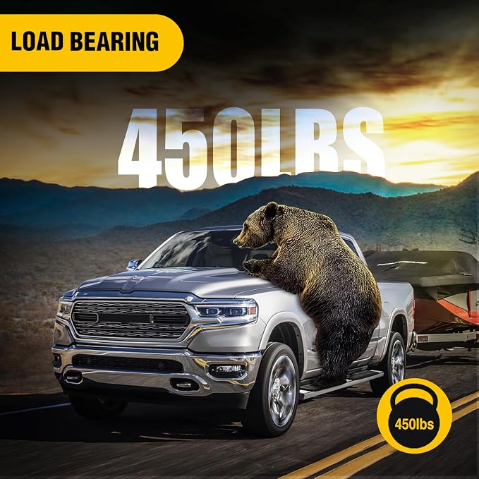Nilight Running Boards for 2019-2026 Dodge Ram 1500 Quad Extended Cab New Body Style (Exclude 2019-2026 Classic) 6 Inch Slip-Proof Stainless Steel Bolt-on Side Step Nerf Bars,