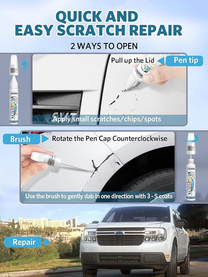 Triple Nickel(PSE/SSE) Touch Up Paint for Dodge, Exact Color Match Car Paint Scratch Repair Remover Pen Kit Fix Vehicle Chips and Automotive Nicks Scuff
