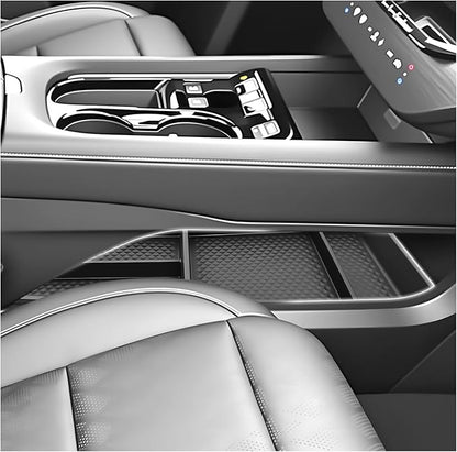 SXCY for 2025 2026 Nissan Murano Center Console Organizer for 2025 2026 Nissan Murano Accessories 2025 2026 Murano Under Center Console Organizer Tray Lower Console Storage
