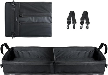 GEEDAR Under Seat Storage Truck Tool Box Organizer for Truck Underseat Storage Ford F150 F250 F350 Chevy Silverado Accessories (2 Compartment for the Bench Seat)
