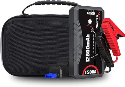 Mchoi Car Jump Starter Case Compatible with NEXPOW Jump Starter Q10S,1500A Peak, CASE ONLY