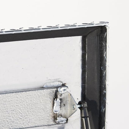 Northern Tool Side-Mount Truck Tool Box - Aluminum, Diamond Plate, Pull Handle Latch, 48in. x 11.5in. x 11in. Model Number 36012757
