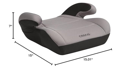 Cosco Topside Backless Booster Car Seat, Lightweight Booster Seats for Cars 40-100 lbs, Backless Booster Seat for Car, Leo