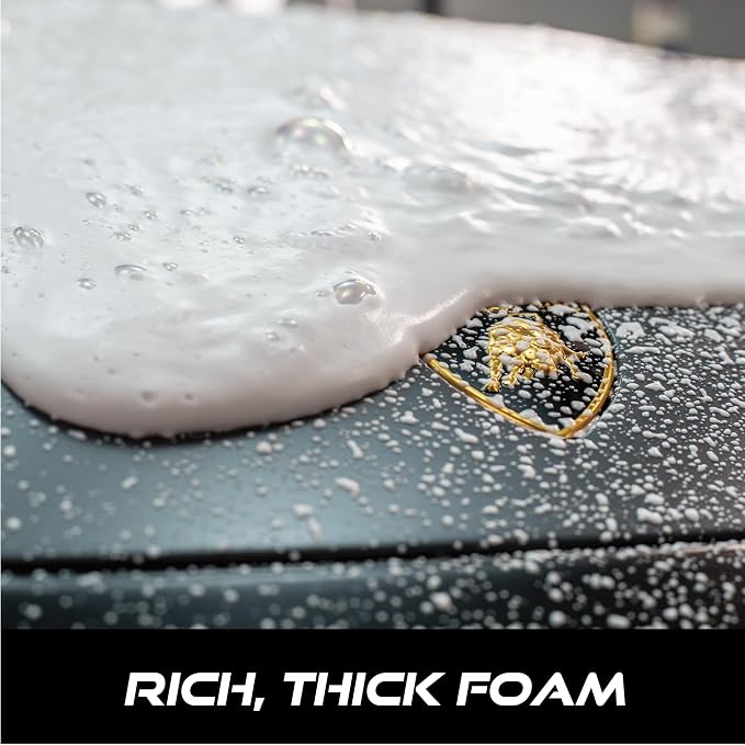VIKING Professional Foam Cannon for Car, Adjustable Spray Nozzle, 1.1 Liter Soap Canister, 1/4" Quick Connect Plug for Pressure Washer and Car Detailing Kit