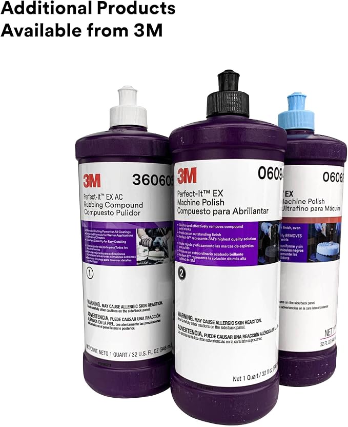 3M Perfect-It EX Machine Polish, 06094, High Performing, 1 qt (32 fl oz/946 mL)
