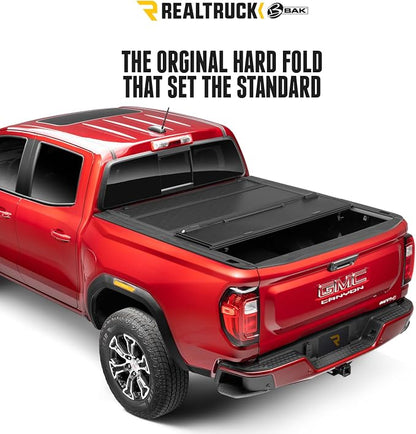 RealTruck BAK BAKFlip G2 Hard Folding Truck Bed Tonneau Cover | 226411 | Fits 2007 - 2021 Toyota Tundra 8' 2" Bed (97.6")