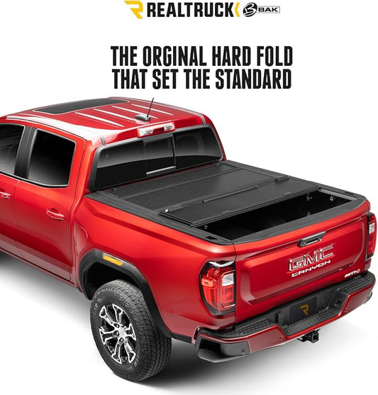 RealTruck BAK BAKFlip G2 Hard Folding Truck Bed Tonneau Cover | 226409 | Fits 2007-2021 Toyota Tundra 5' 7" Bed (66.7")