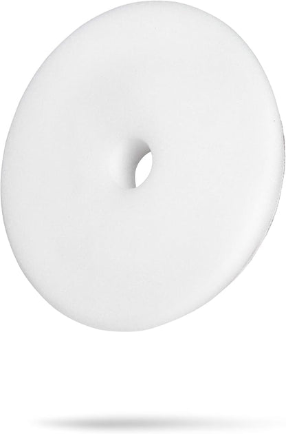 Adam's Polishes Premium Polisher Pads - Expertly Designed Soft Foam Finishes & Glosses Better Than Ever - Color Coded to Match with Recommended Polishes or Compounds (6.5, White Polish Pad)