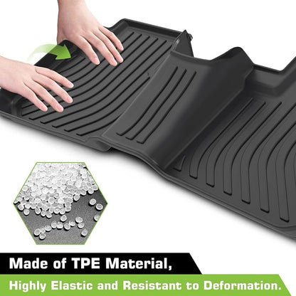 Floor Mats for Subaru Forester 2014-2018, TPE Waterproof Non-Slip All Weather Protection Custom (Floor Mats & Cargo Liner)