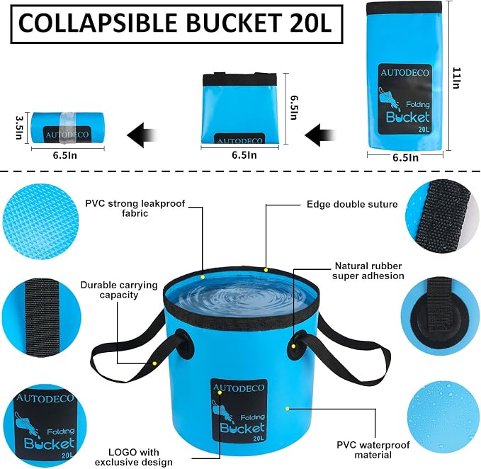 42Pcs Car Wash Detailing Kit Cleaning Set with Foam Gun Sprayer, Long-Handle Brush, Collapsible Bucket, Large Wash Mitt, Towels, Complete Interior & Exterior Car Washing Supply Set (Blue)