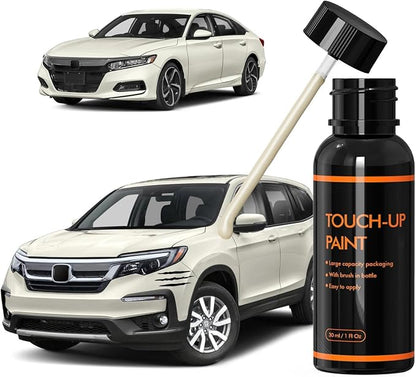 NH603P White Diamond Touch Up Paint Compatible With Honda Cars, DIY Car Paint Scratch Repair Kit, Automotive Paints, Quick & Easy Fix Scratch Repair for CRV/Odyssey/Pilot/Ridgeline/Crosstour