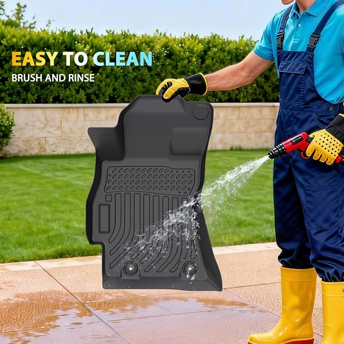 Floor Mats for Subaru Outback/Legacy 2015 2016 2017 2018 2019 All Weather Custom Fit TPE Floor Liners for Outback Waterproof Anti-Slip Car Mats Accessories 1st & 2nd