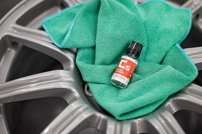 The Rag Company - The Edgeless Pearl - Professional Microfiber Detailing Towel for Ceramic Coating, Leveling & Sealant Removal, Scratch-Free & Tagless, 320gsm, 16x16 inches, Ice Grey - 12-Pack