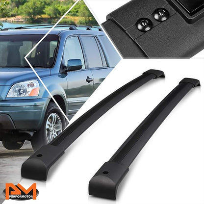 Pair Roof Rack Cross Bars,Aluminum Crossbars Cargo Bars Compatible with Honda Pilot 03-08