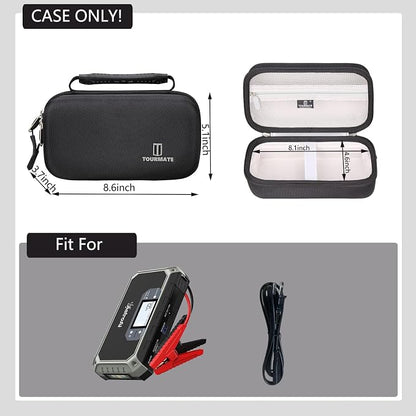 Tourmate Hard Case Compatible AstroAI Car Jump Starter, Travel Case for AstroAI/S ZEVZ 2000A 12V 18000mAh Car Battery Charger Holder (Box Only)