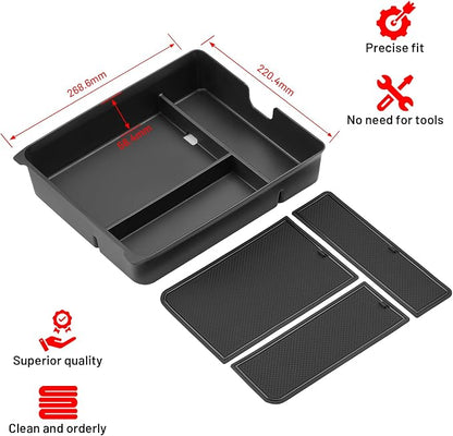 SPELAB Center Console Organizer Tray Compatible with Honda Pilot 2023-2025, 2024 2025 Ridgeline, 2024 2025 2026 Passport Insert Tray Pallet Storage Accessories