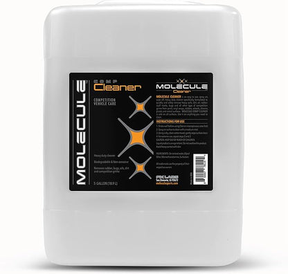 Molecule Competition Cleaner | Premium Vehicle Care | Heavy-Duty Car Cleaning Spray for Detailing Kits & Automotive Accessories | Removes Oil, Rubber & Grime | Interior & Exterior Safe | 5 Gallons