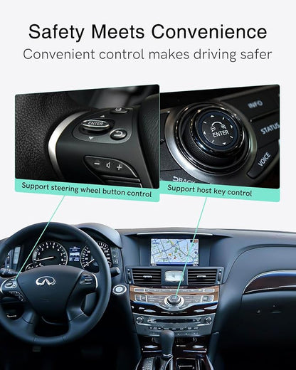 USB Bluetooth Car Adapter aptX-HD Sound- Compatible with Infiniti, Honda,Toyota,Lexus, GMC,Volvo,Ford,Mazda Without Car Bluetooth