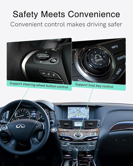 USB Bluetooth Car Adapter aptX-HD Sound- Compatible with Infiniti, Honda,Toyota,Lexus, GMC,Volvo,Ford,Mazda Without Car Bluetooth