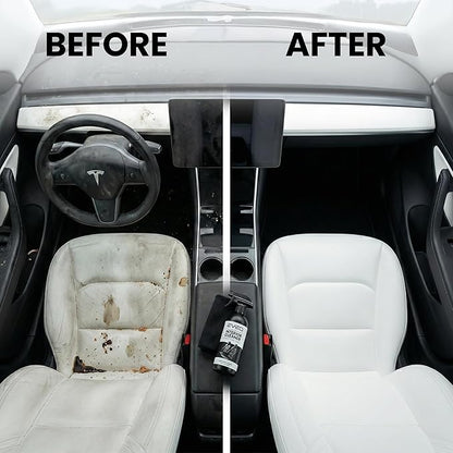 EVEO TESLA Interior Cleaner Kit - (16oz) Tesla Model Y Juniper Accessories & Tesla Model 3 Accessories | Tesla Seat Cleaner, Car Interior Cleaner - Car Leather Cleaning | Tesla Model S 3 X Y 2026